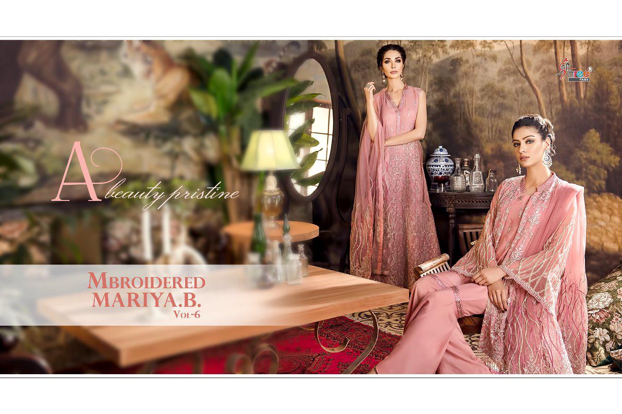 Shree Fabs Embroidered Mariya B Vol 6 Exclusive Salwar Suit Shree Fabs Embroidered Mariya B Vol 6 Exclusive Salwar Suit